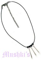 Metal Fringe Necklace - click here for large view